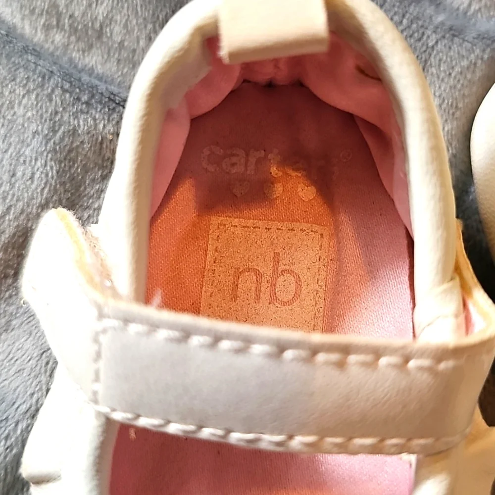 I Three Pair Bundle- Carters Baby Of Mine NB Sandals Cute Adorable NWOT